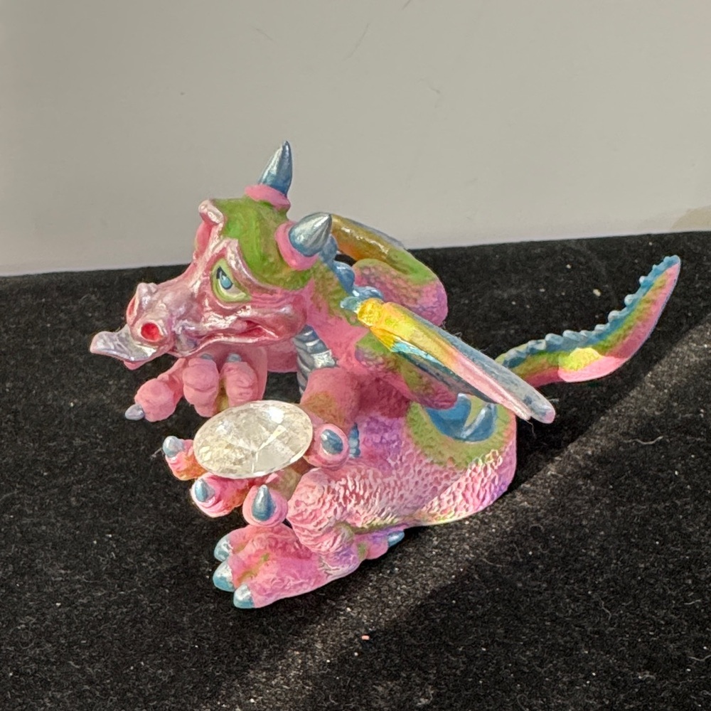 Franklin Mint Mood Dragon figurine “Coy” - Picture 6 of 8